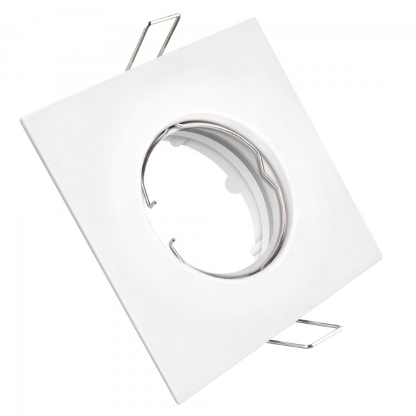 Kit aro fijo cuadrado blanco