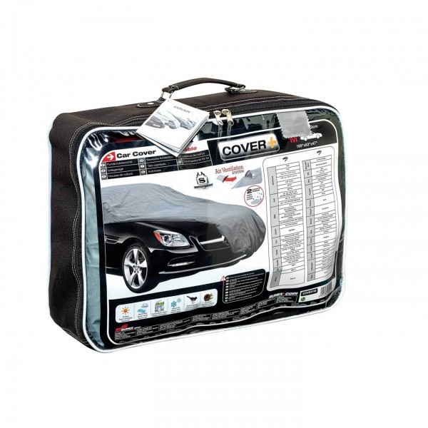 Funda exterior premium Volvo XC70, impermeable, Lona, cubierta