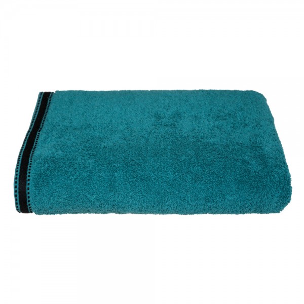 Toalla de baño joia 550 g / m² 100 % algodón color verde petrol 100 x 150 cm