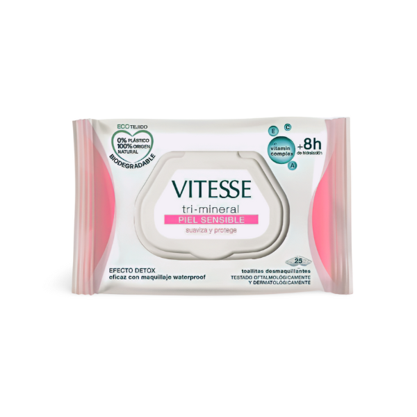 Vitesse toallitas desmaquillantes Piel Sensible