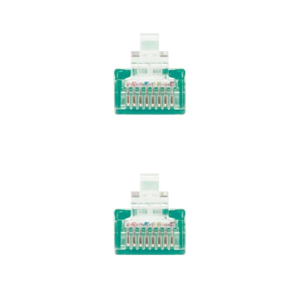 Nanocable latiguillo rj45 cat. 6 utp 1 m verde
