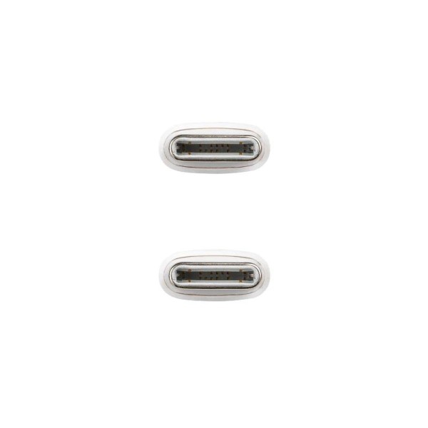 Nanocable cable usb-c 2.0 60w usb-c/m-m, 2m