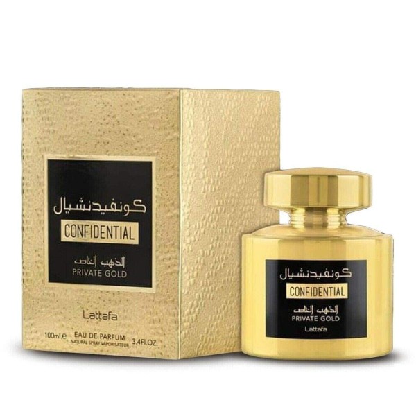 Lattafa confidential private good eau de parfum 100ml vaporizador