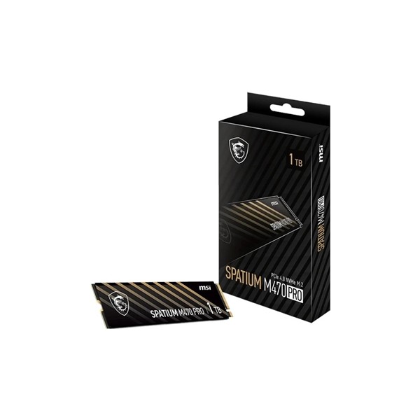 Msi ssd spatium m470 pro 1tb pcie 4.0 nvme 6000mbs