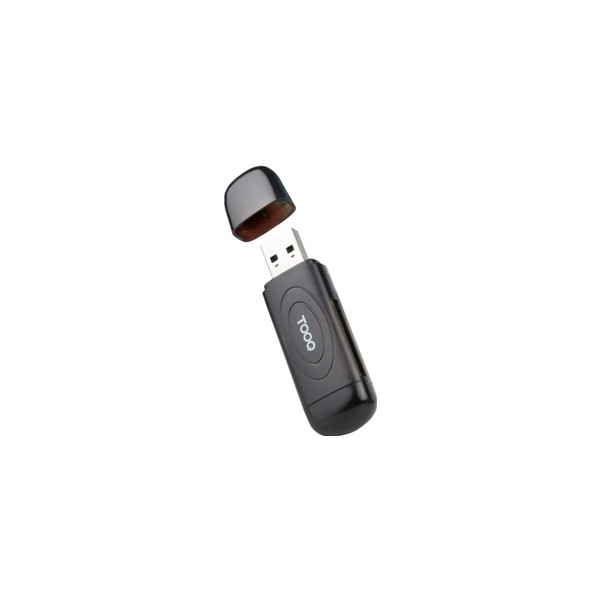 Tooq tqr-3002b lector tarjetas usb3.0 sd/tf negro